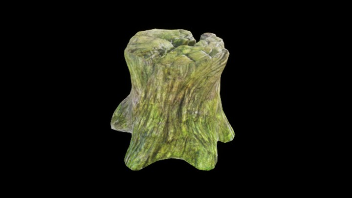 UE项目资源_模型资源_树桩095