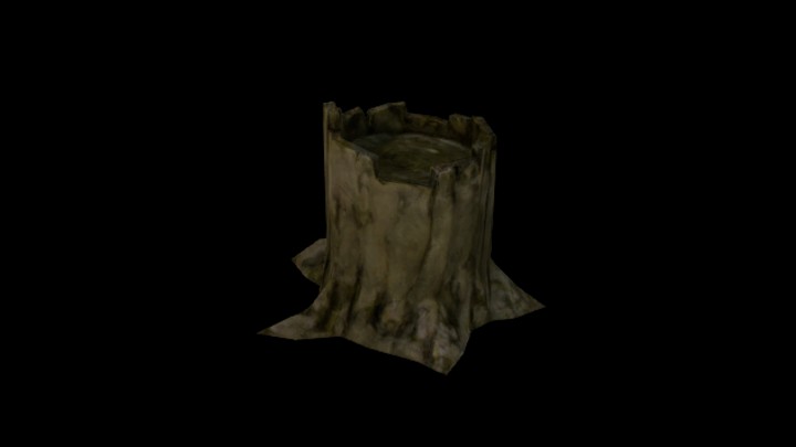 UE项目资源_模型资源_树桩112