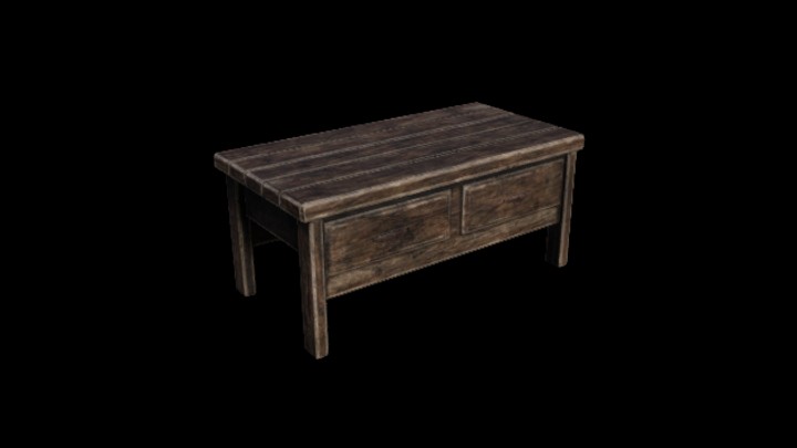 UE项目资源_模型资源_桌子1155