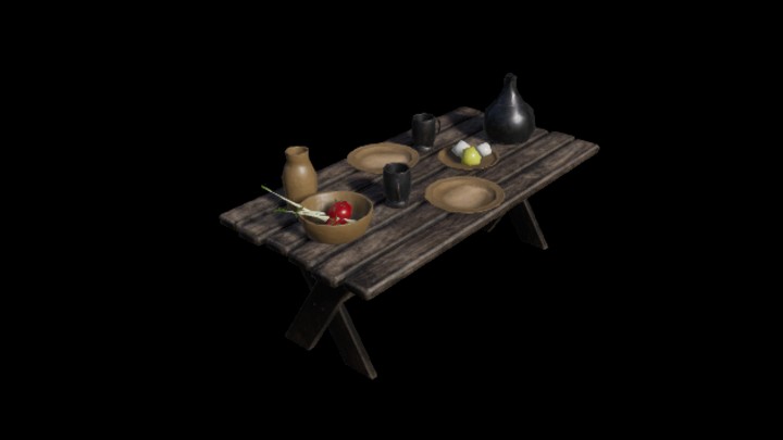 UE项目资源_模型资源_桌子1157