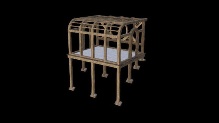 UE项目资源_模型资源_棚屋018