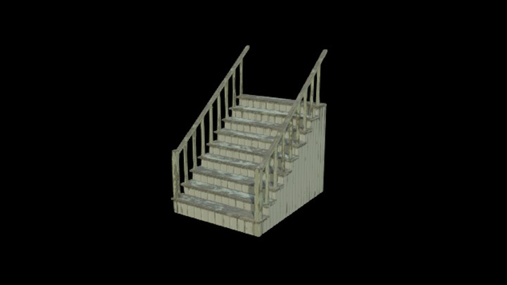 UE项目资源_模型资源_楼梯299