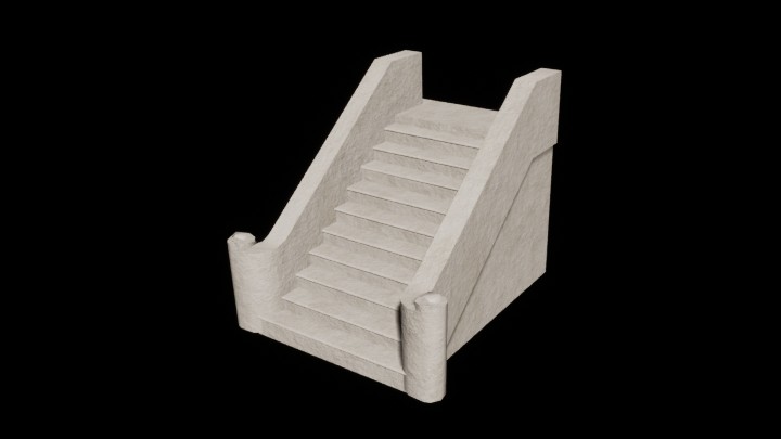 UE项目资源_模型资源_楼梯333