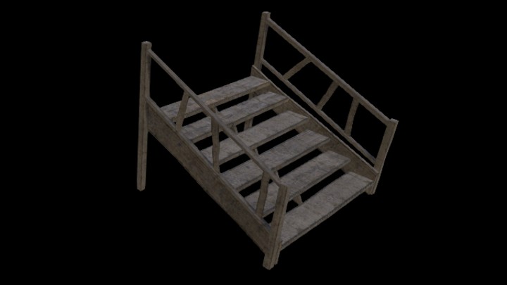 UE项目资源_模型资源_楼梯341