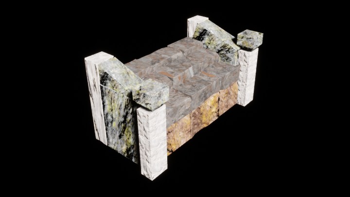 UE项目资源_模型资源_楼梯344