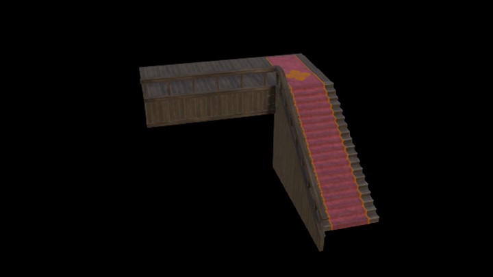 UE项目资源_模型资源_楼梯358