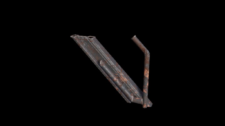 UE项目资源_模型资源_楼梯栏杆006