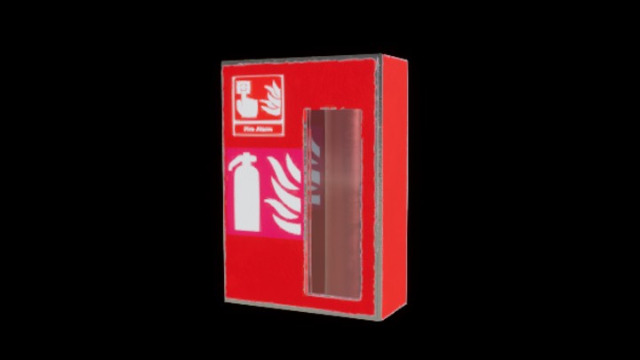 UE项目资源_模型资源_消防箱022