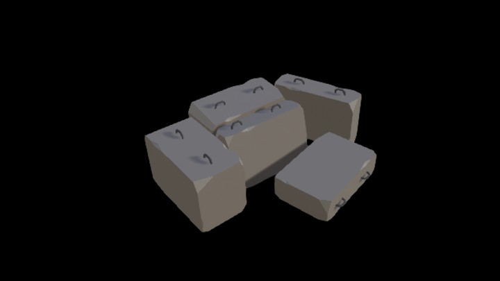 UE项目资源_模型资源_混凝土049