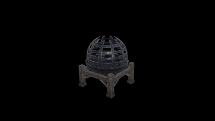 UE项目资源_模型资源_火盆039