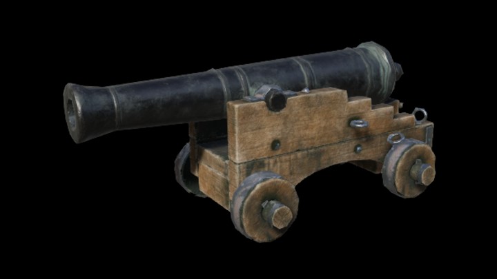 UE项目资源_模型资源_炮车005