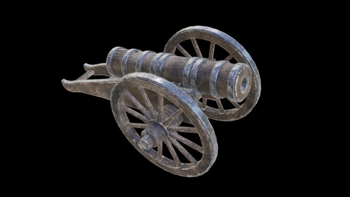 UE项目资源_模型资源_炮车008