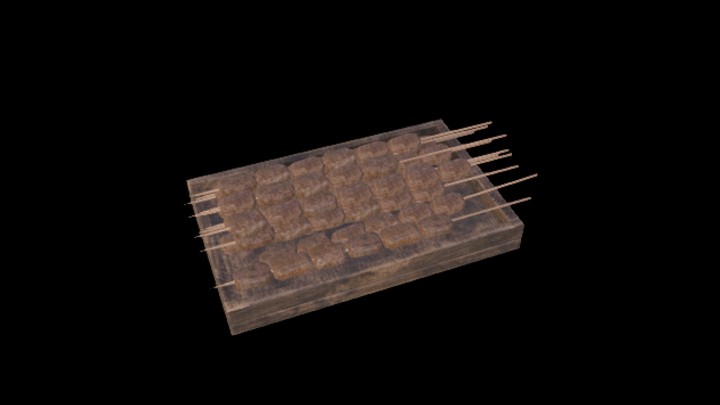 UE项目资源_模型资源_烤肉001