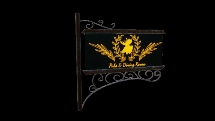 UE项目资源_模型资源_牌子035