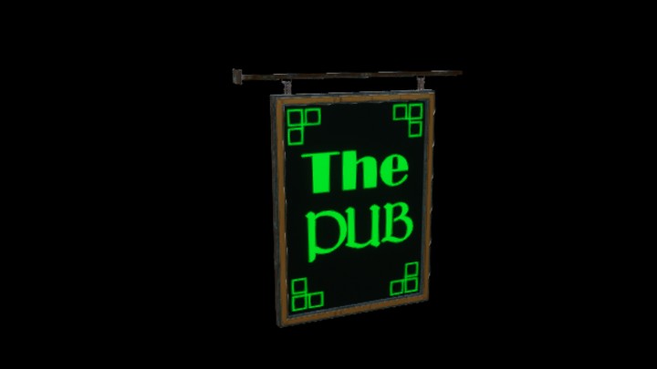 UE项目资源_模型资源_牌子036