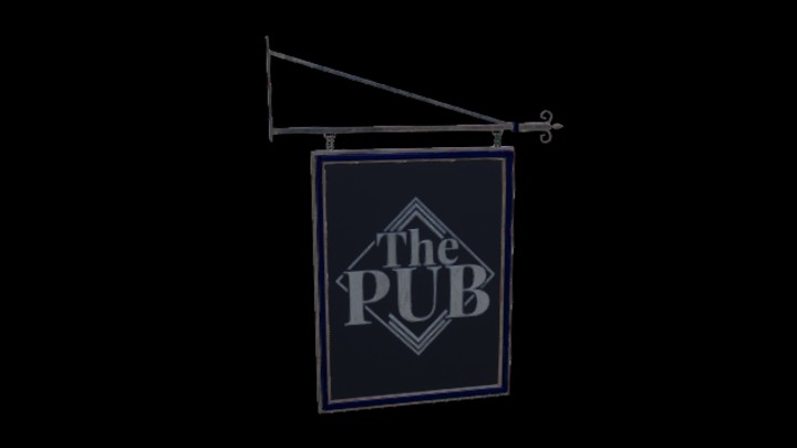 UE项目资源_模型资源_牌子039