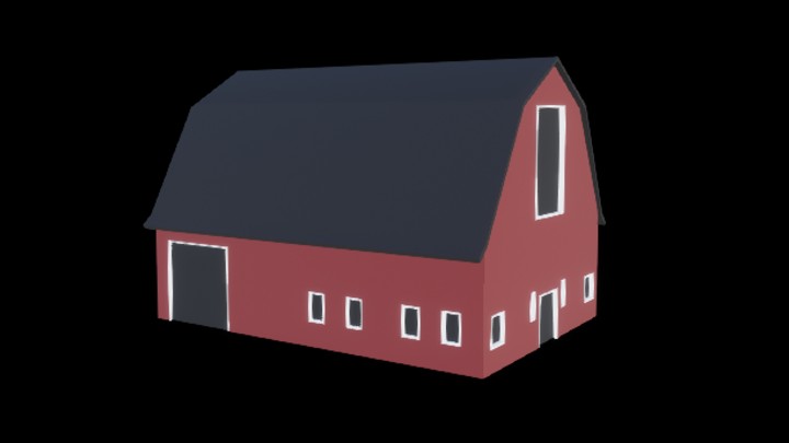 UE项目资源_模型资源_玩具房子003