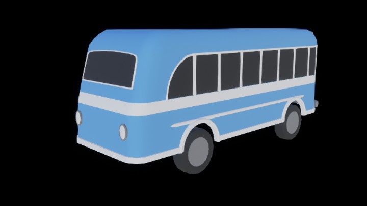 UE项目资源_模型资源_玩具车004