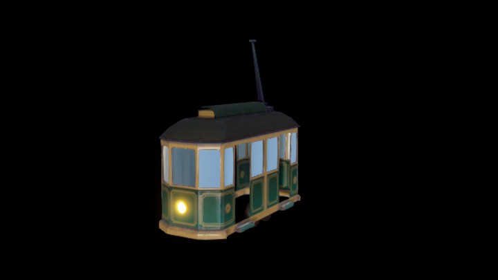 UE项目资源_模型资源_电车018