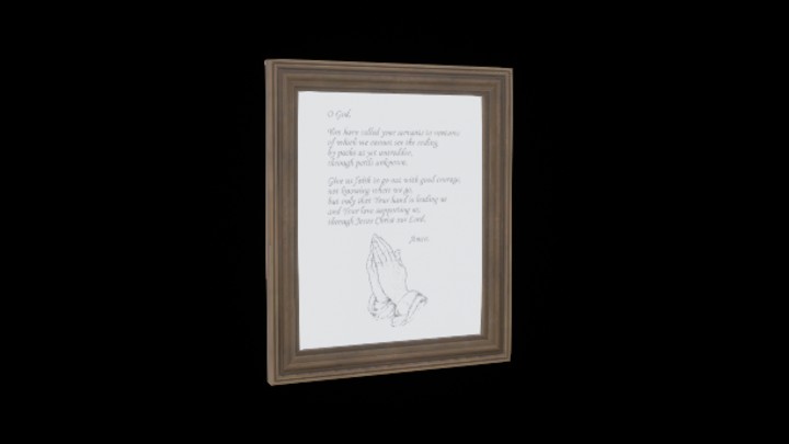 UE项目资源_模型资源_画框062