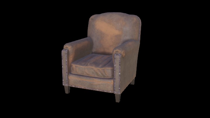 UE项目资源_模型资源_皮沙发001