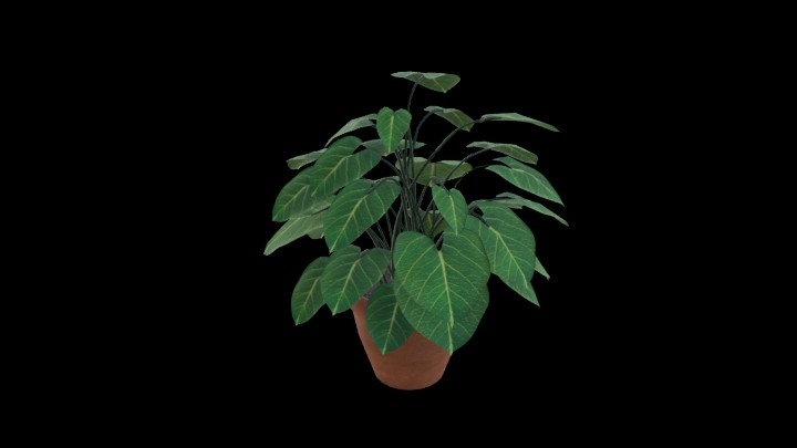 UE项目资源_模型资源_盆栽242