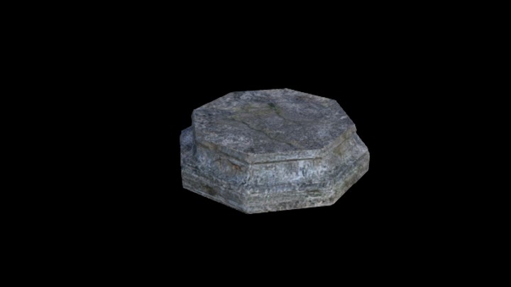 UE项目资源_模型资源_石地基001