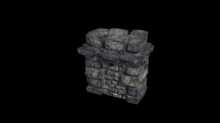 UE项目资源_模型资源_石墙174