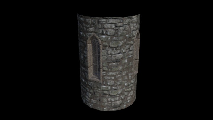 UE项目资源_模型资源_石墙176