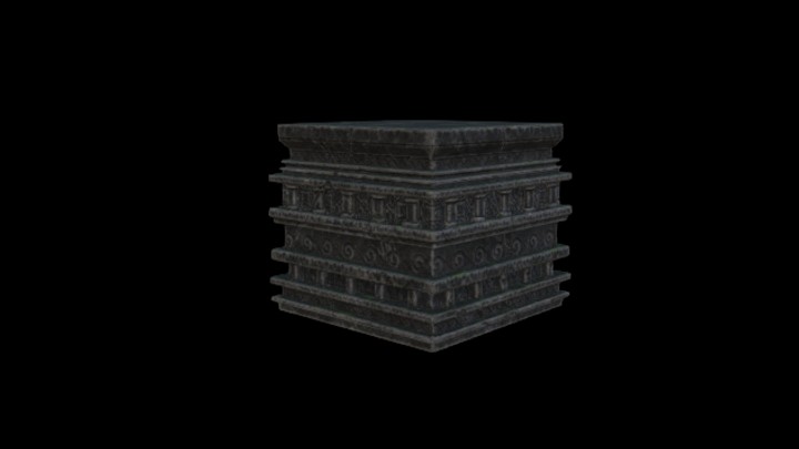 UE项目资源_模型资源_石墩058