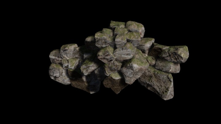 UE项目资源_模型资源_石头2098