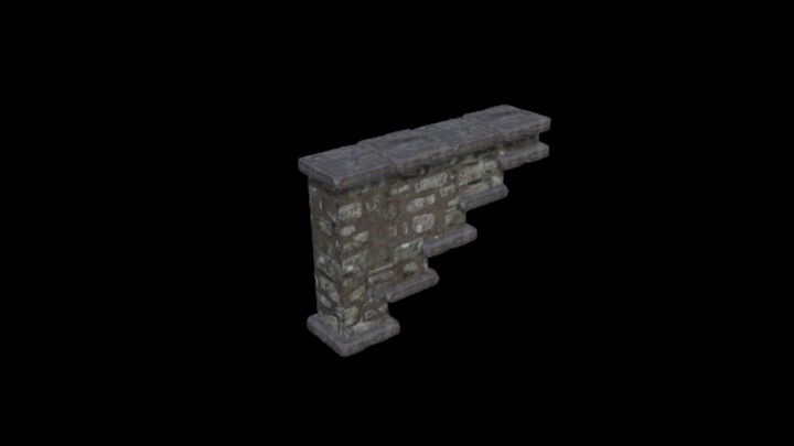 UE项目资源_模型资源_砖墙045