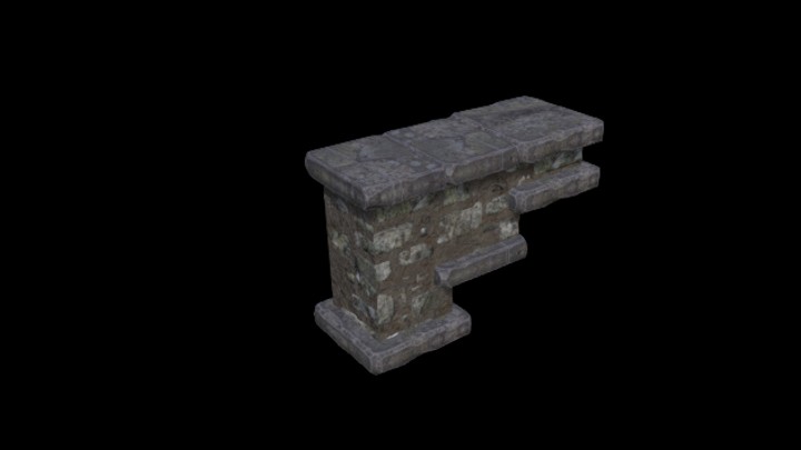 UE项目资源_模型资源_砖墙046