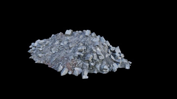 UE项目资源_模型资源_碎石076