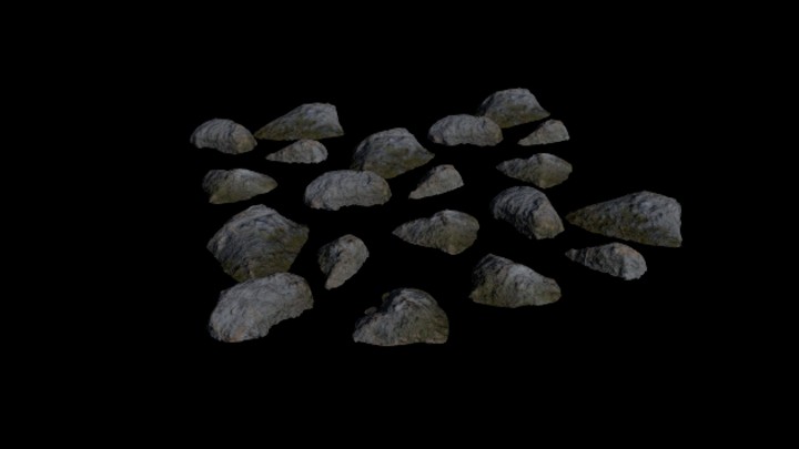 UE项目资源_模型资源_碎石084