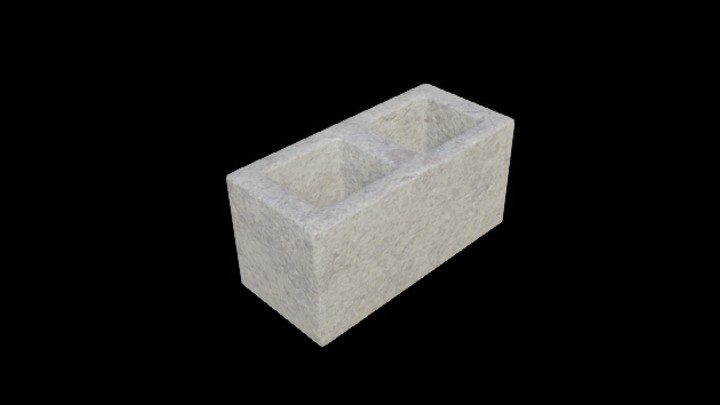 UE项目资源_模型资源_空心砖016