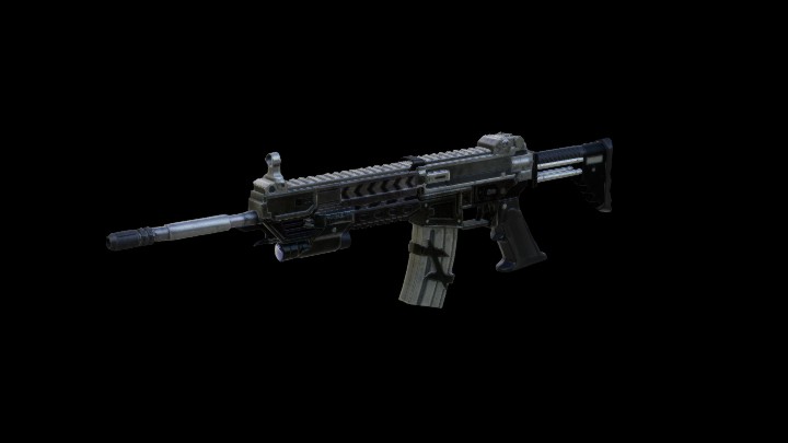 UE项目资源_模型资源_突击步枪003