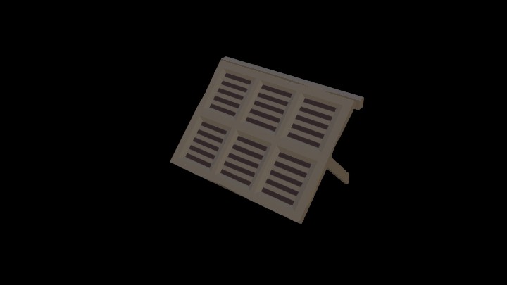 UE项目资源_模型资源_窗板002