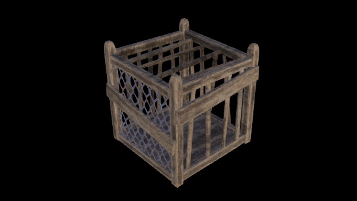 UE项目资源_模型资源_笼子011