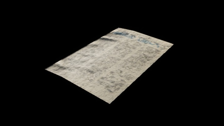 UE项目资源_模型资源_纸张104