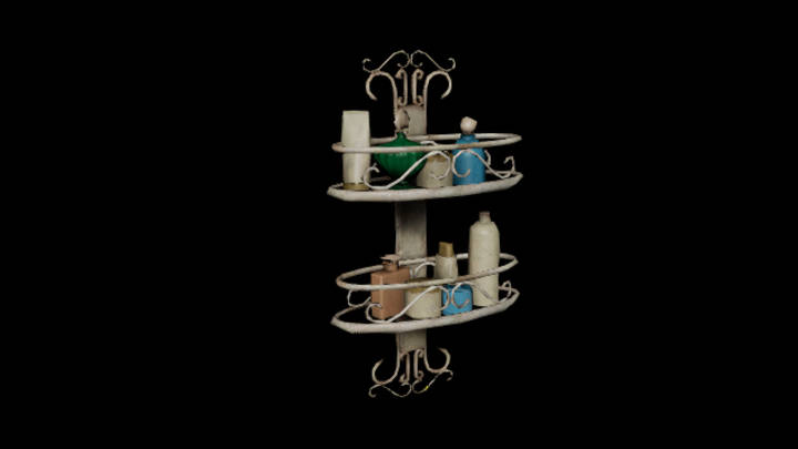 UE项目资源_模型资源_置物架090