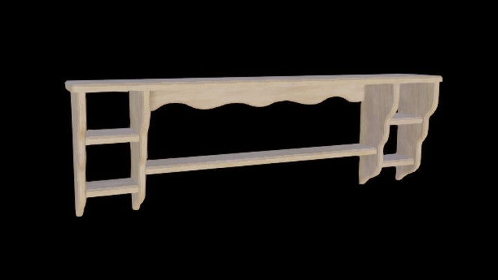 UE项目资源_模型资源_置物架101