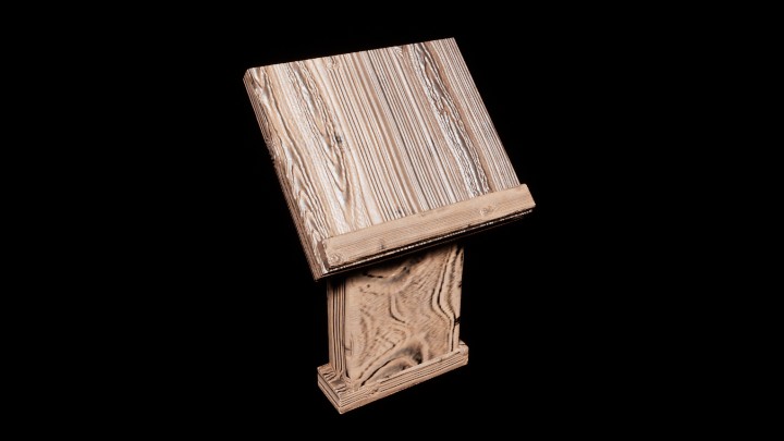 UE项目资源_模型资源_置物架105