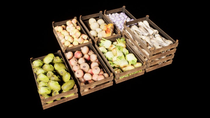 UE项目资源_模型资源_蔬果001