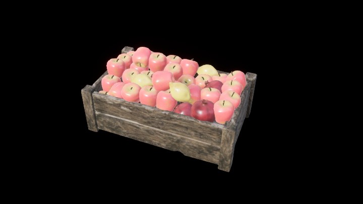 UE项目资源_模型资源_蔬果008