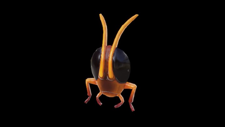 UE项目资源_模型资源_蟑螂面具001