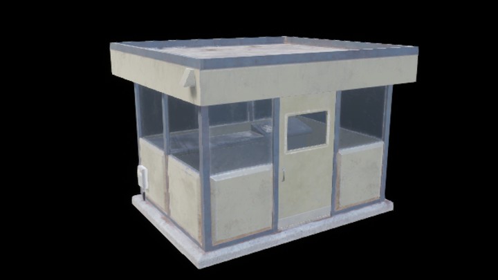 UE项目资源_模型资源_警卫室002