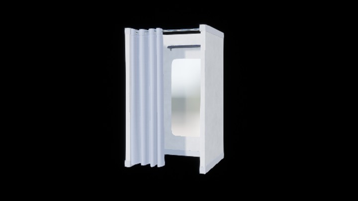 UE项目资源_模型资源_试衣间001