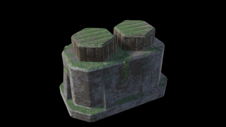 UE项目资源_模型资源_路障232