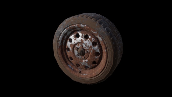 UE项目资源_模型资源_轮胎212